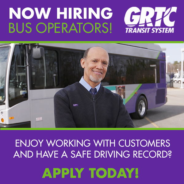 Now Hiring Bus Operators!