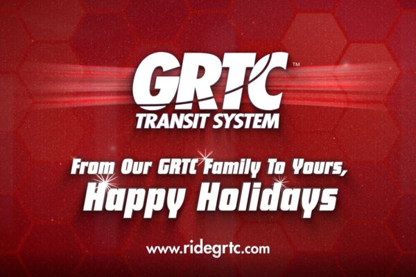 GRTC transit system from our GRTC family to yours happy holidays!